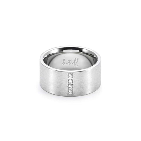 RG223W B.Tiff 4-Stone Wide Ring [Wide Band]