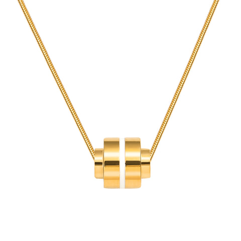 PT303GW B.Tiff Gold Bearing Pendant Necklace
