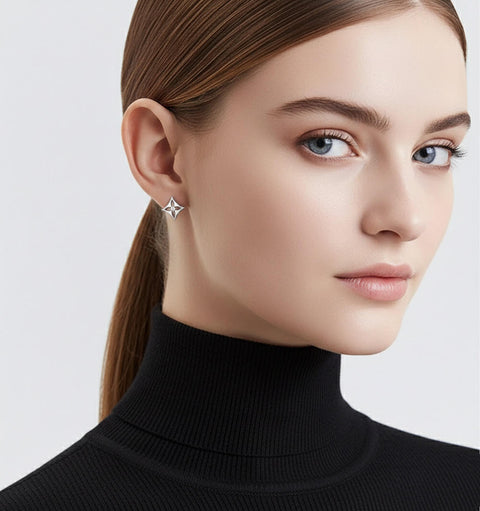 ER138W B.Tiff Floro Earrings