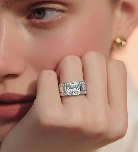 RG228W B.Tiff 2 ct Cushion Cut Engagement Ring