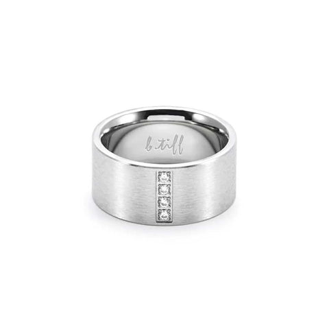 RG223W B.Tiff 4-Stone Wide Ring [Wide Band]