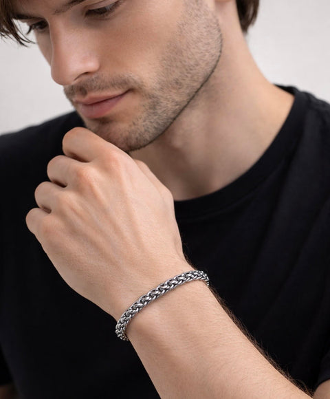 BG550W B.Tiff Prince of Wales Chain Bracelet