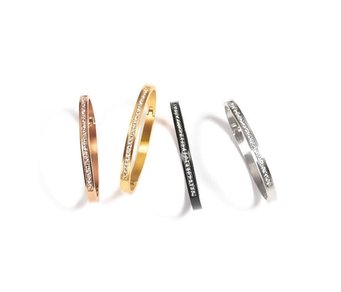 BG333W B.Tiff Eternity 25 Bangle Bracelet