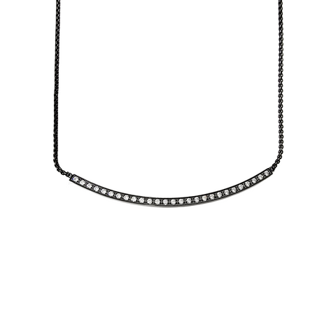 PT326G B.Tiff Gold "Smile" Adjustable Pendant Necklace