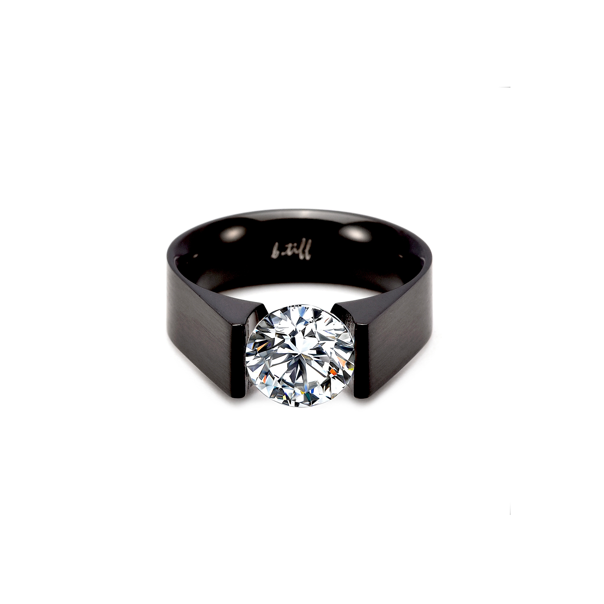1 Carat IGI Certified Round Shape Lab Grown Diamond Engagement Ring | 14K  White Gold | Allen Flat Band Lab Diamond Ring | FG-VS1-VS2 Quality Friendly  Diamonds - Walmart.com